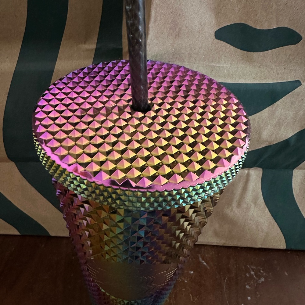 Starbucks Tumbler Oil Slick Studded - Venti 24oz - Fall 2023 - Picture 3 of 5